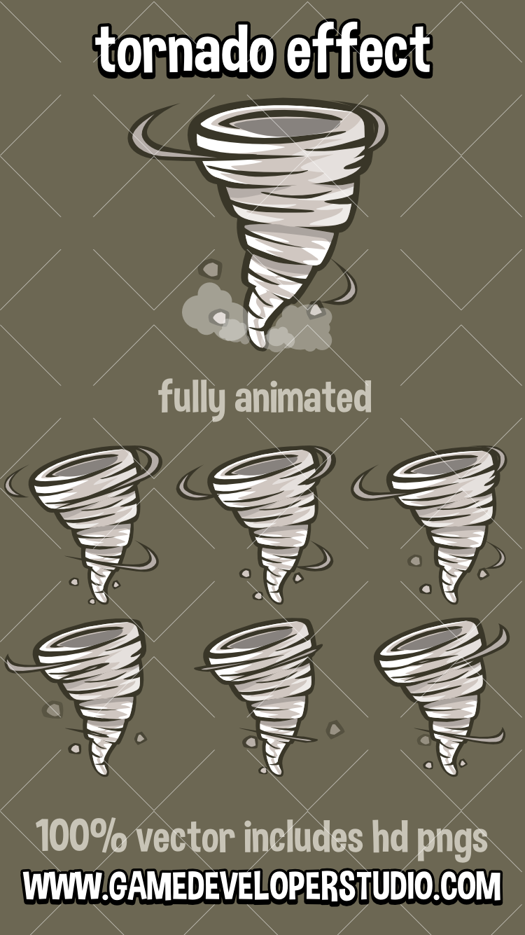 Animated Tornado  effect