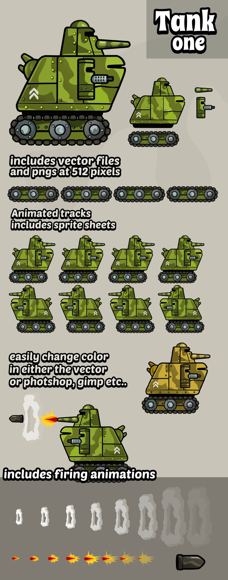 Animated tank 1