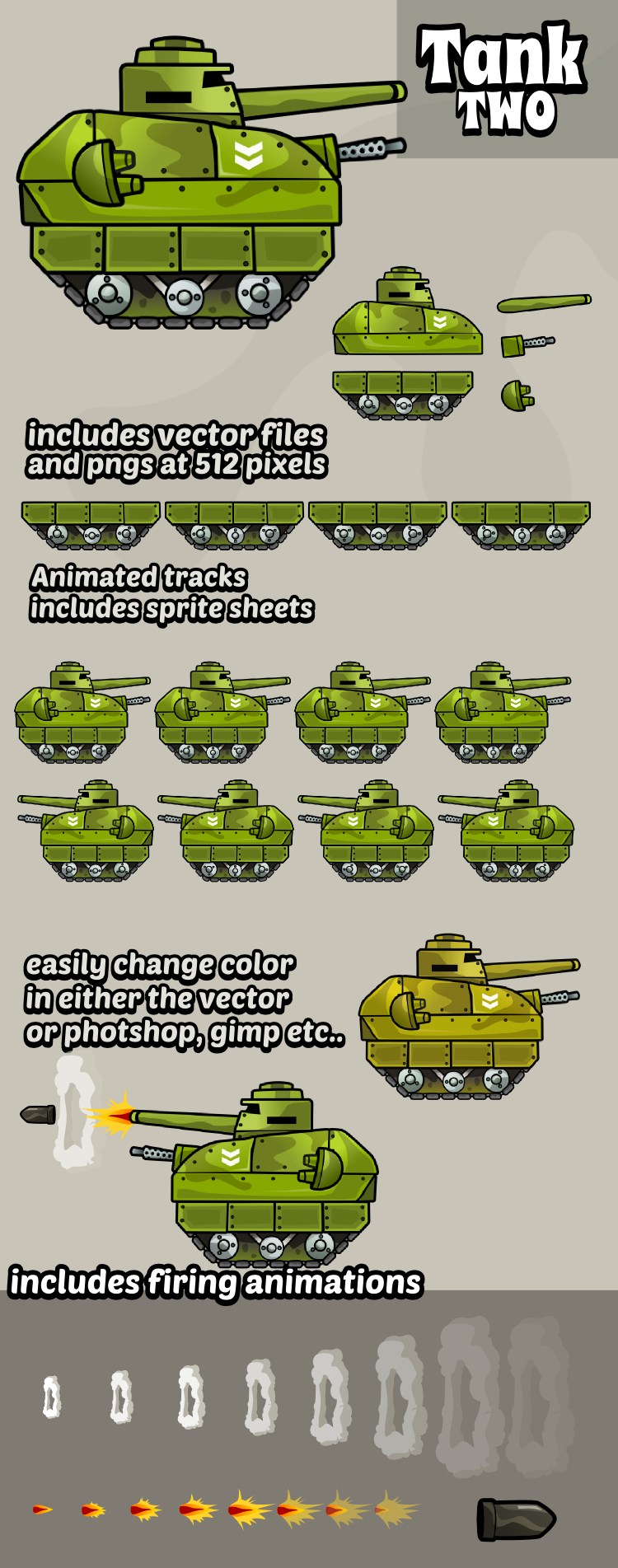 Animated tank 2