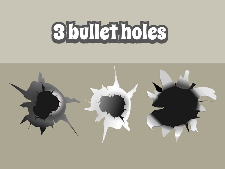 Bullet holes