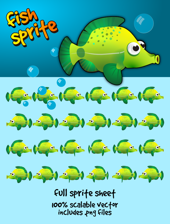 Fish sprite