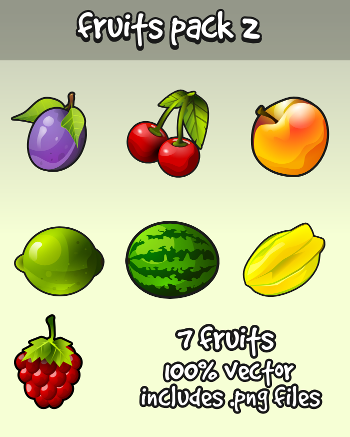 Fruits pack 2