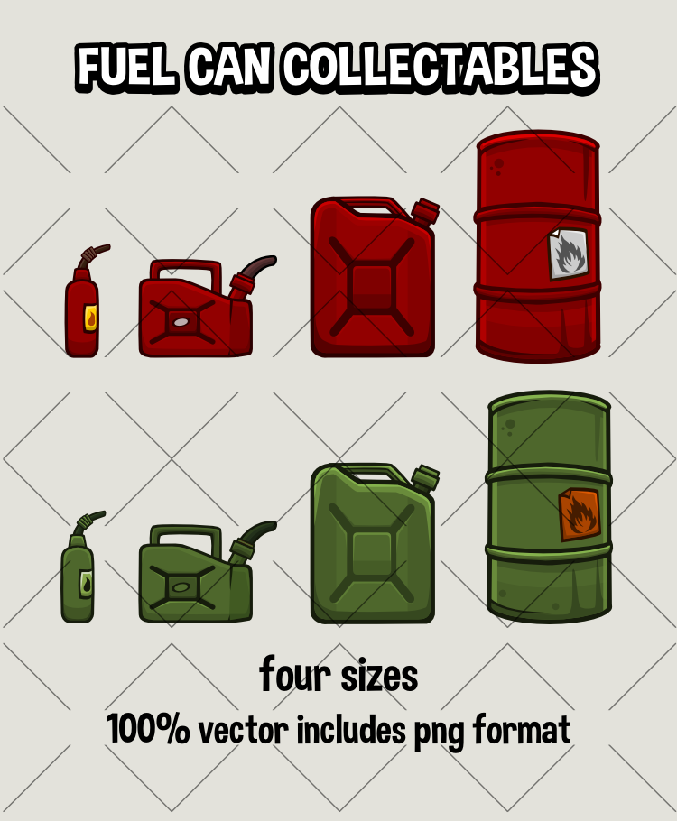 Fuel can collectables