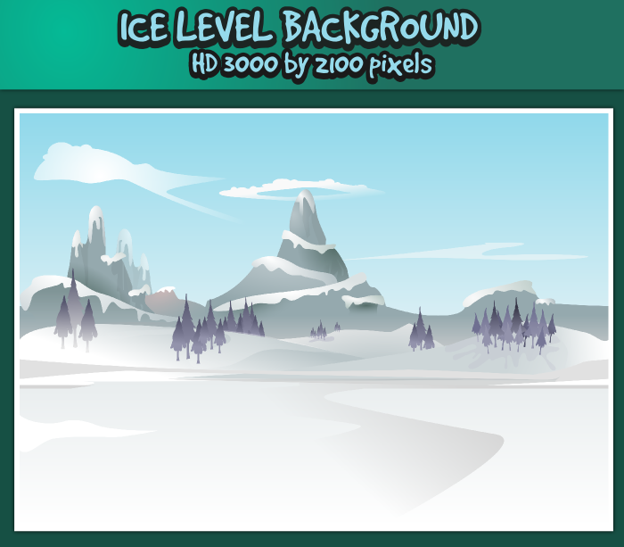 Ice level backdrop image