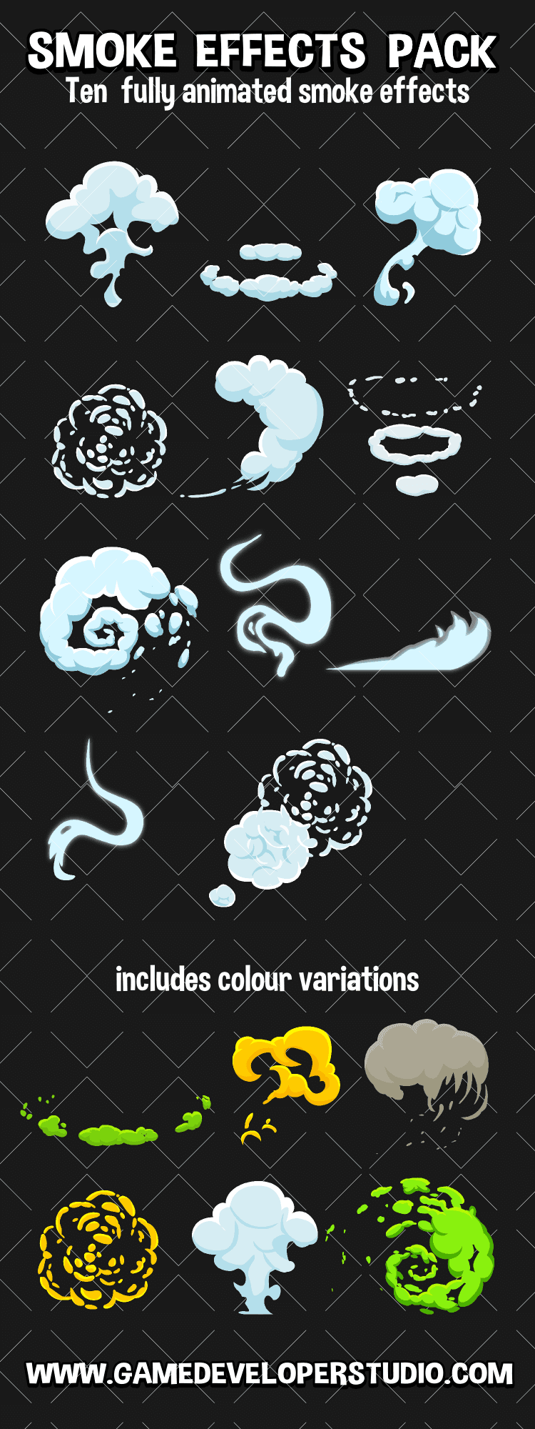 Mega smoke effects pack