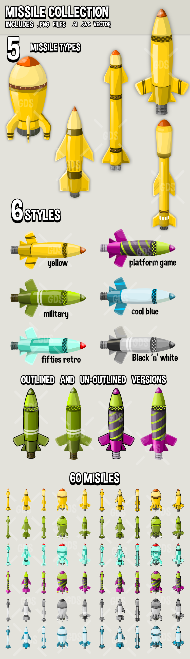 Missile collection