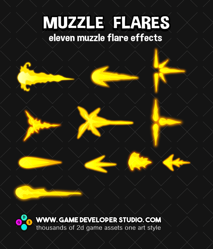 Muzzle flash effects