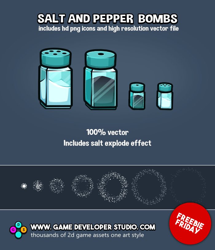 Salt and pepper bombs