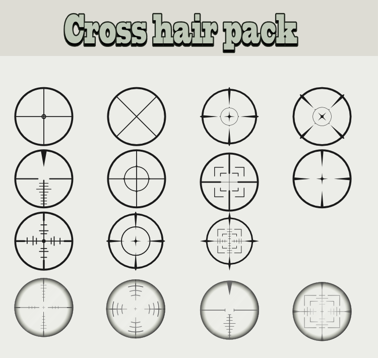 Simple cross hairs