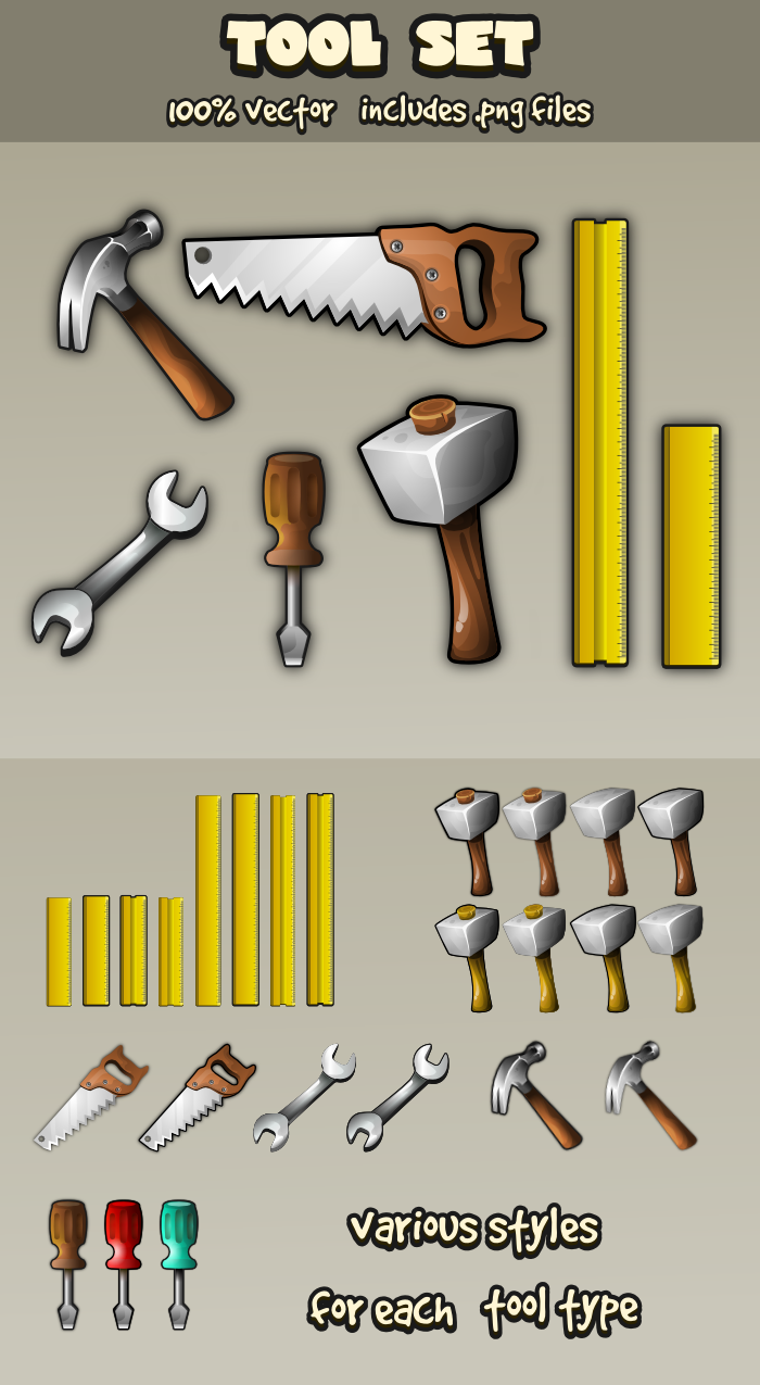Tools assets