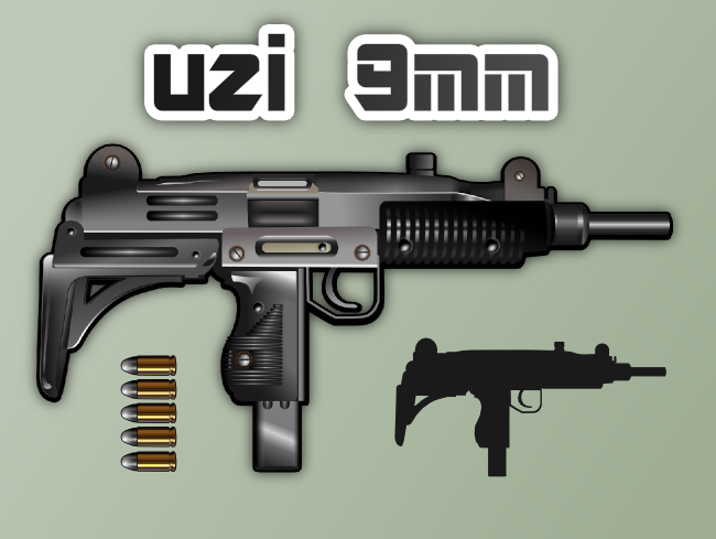 Uzi 9mm asset