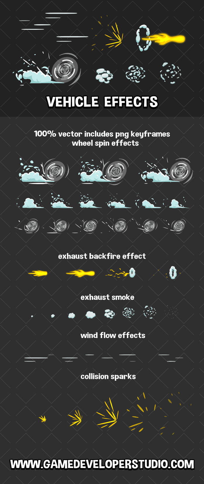 Vehicle effects pack