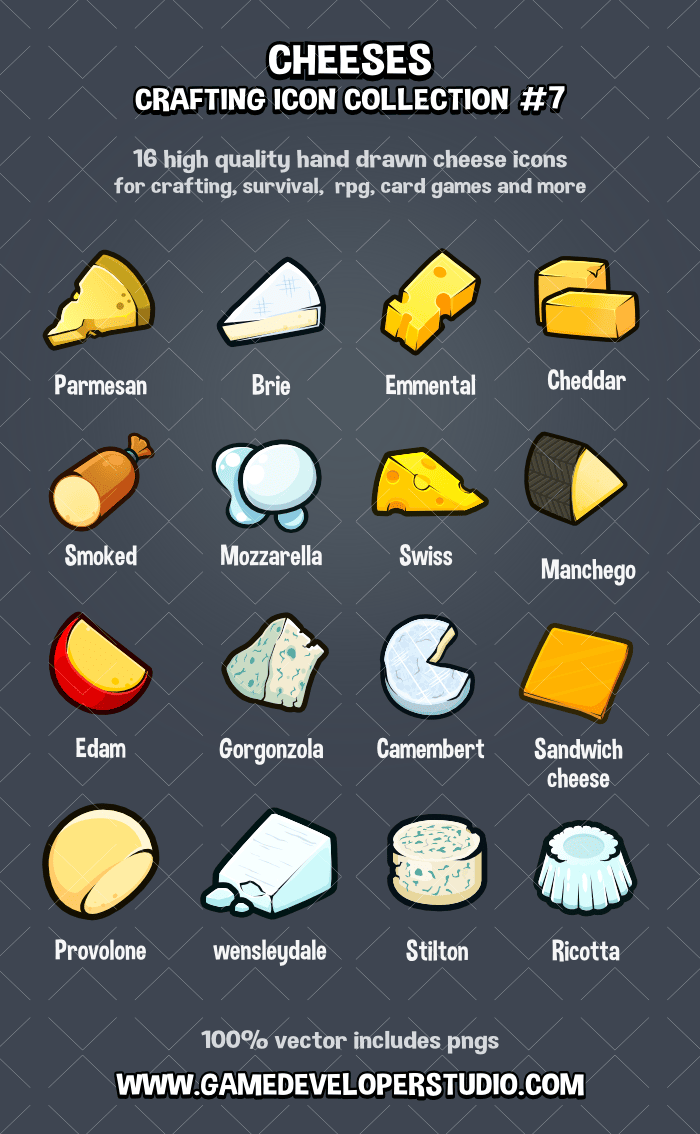 cheese icon pack