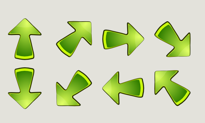 simple arrows 